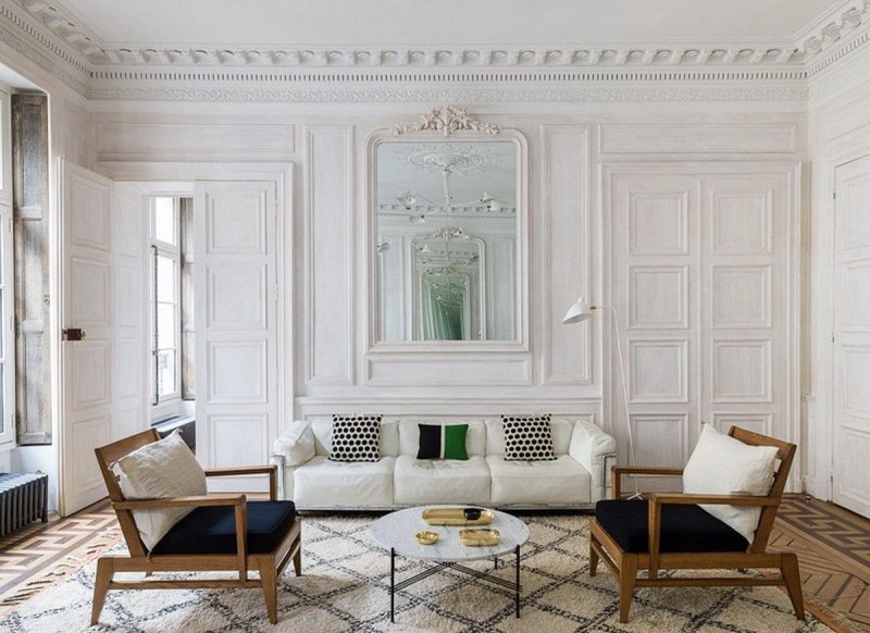 French style in the interior