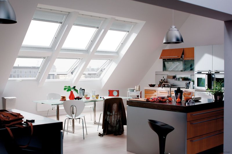 Velux attic window