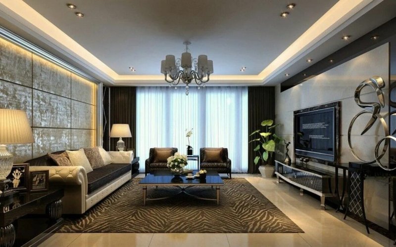 Living room design interior