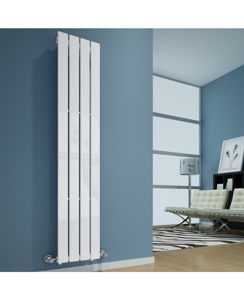 Vertical heating radiators