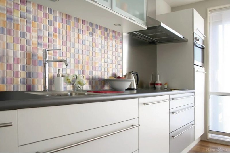 Kitchen tiles per apron