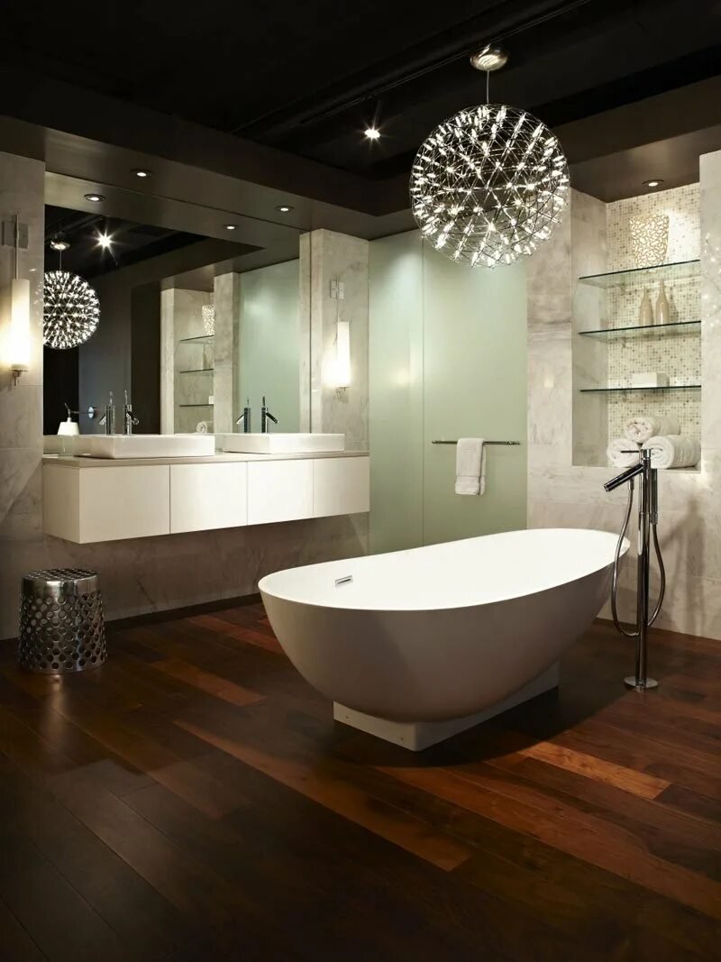 Bathroom in modern style