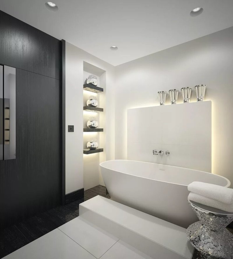 Bathroom in modern style