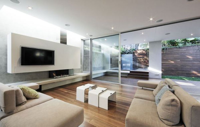 Living room interior in a modern style