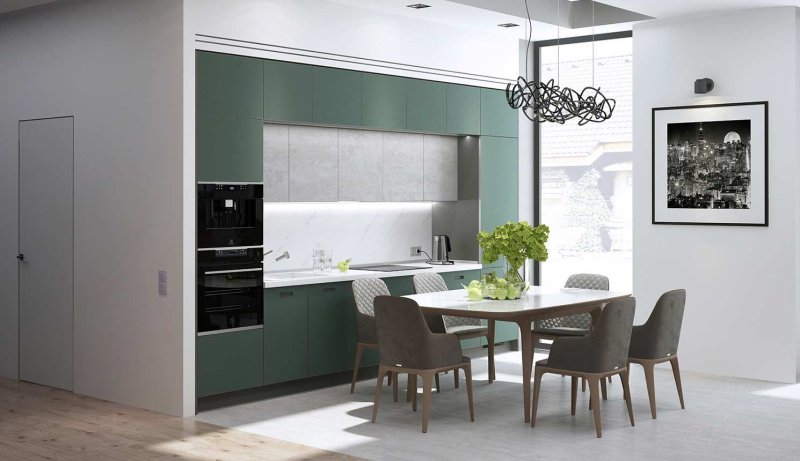 Kitchen design in a modern style