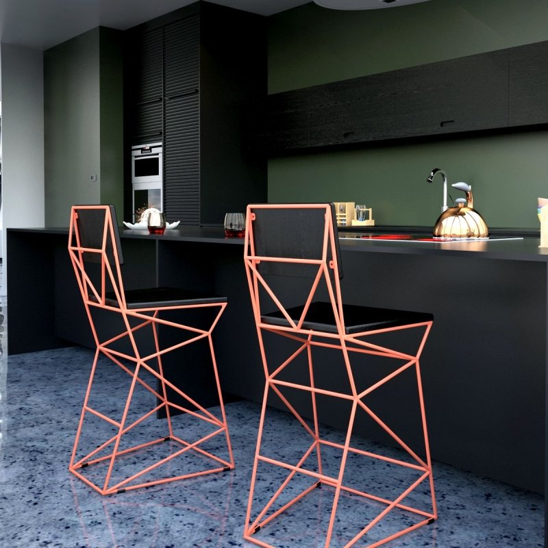 Metal loft chairs