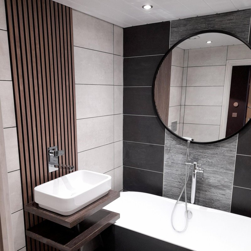 Bathroom design in a modern style