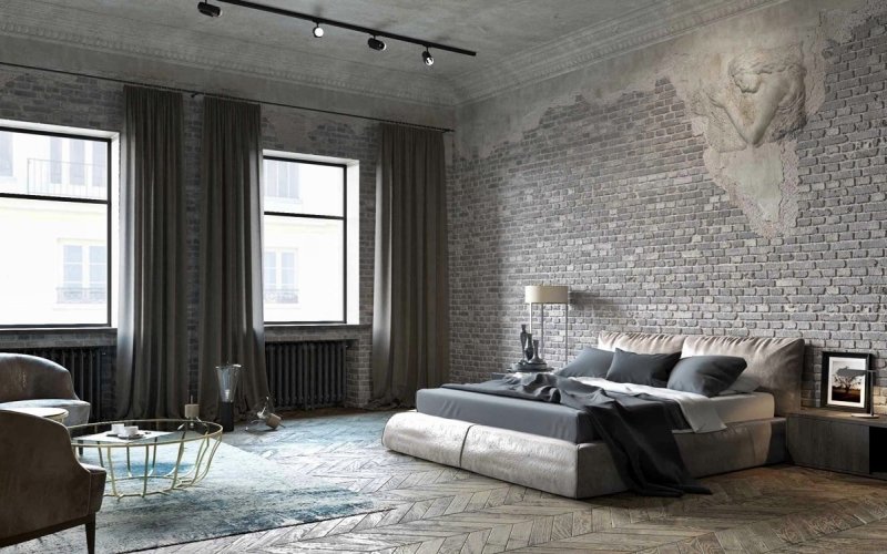 Loft -style bedrooms