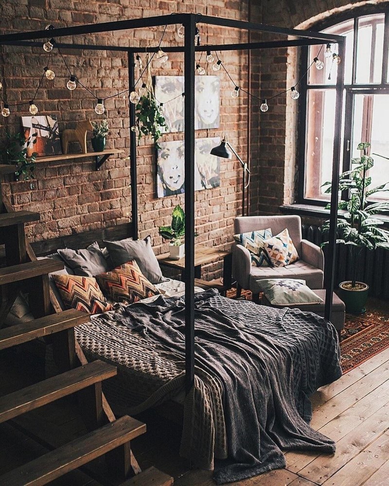 Loft style in the interior