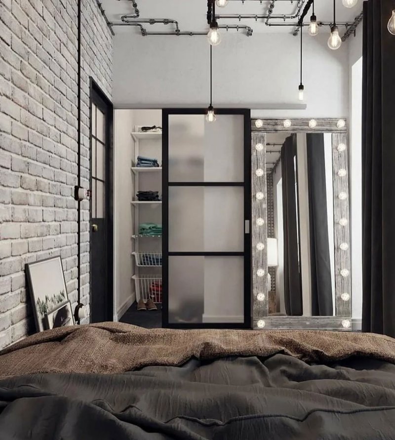 Loft -style bedrooms