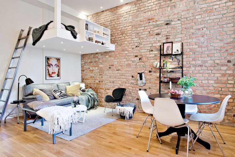 Loft style in the interior