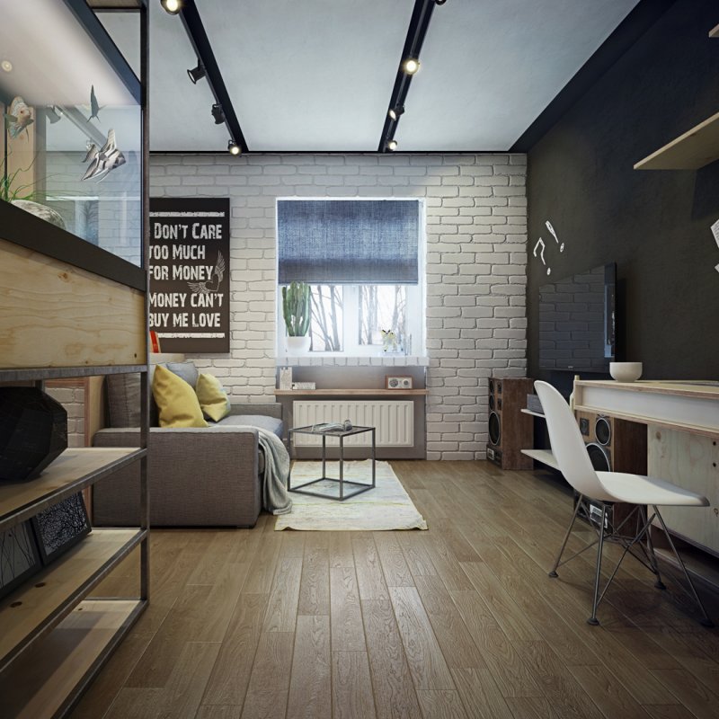 Loft style in the interior