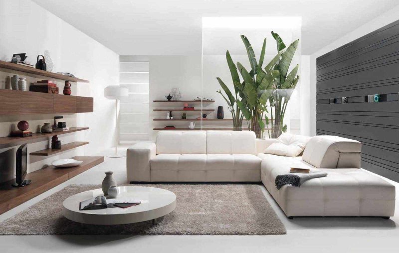 Living room in modern style