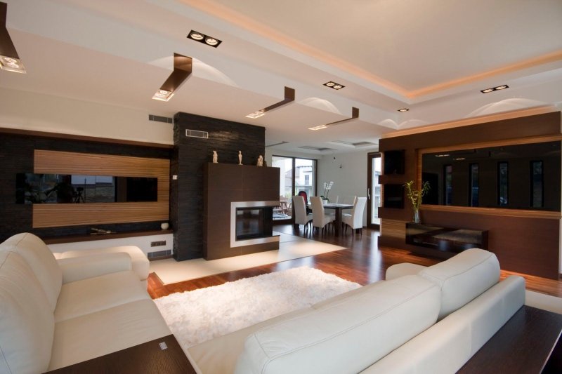 Interior in a modern style