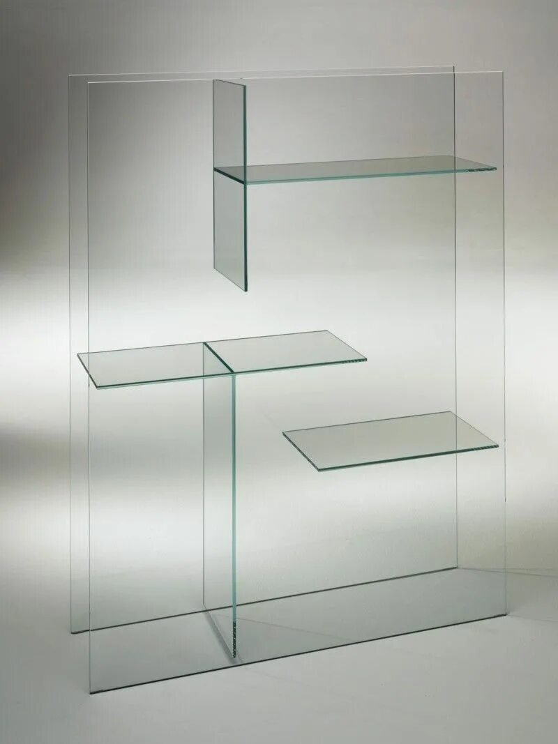 Glass shelves