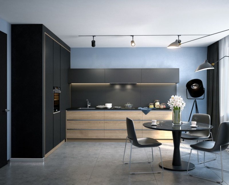 Kitchens in the style of minimalism 2023