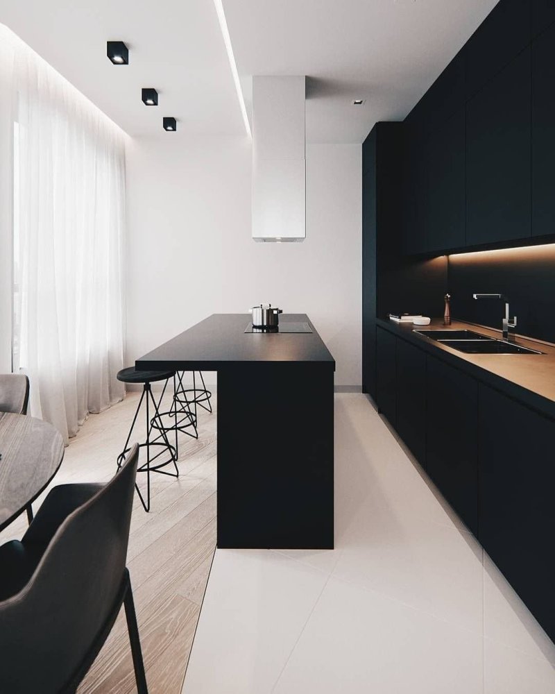 Minimalism style kitchens