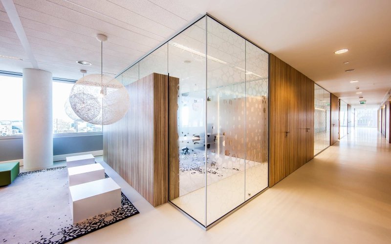 Union glass partitions