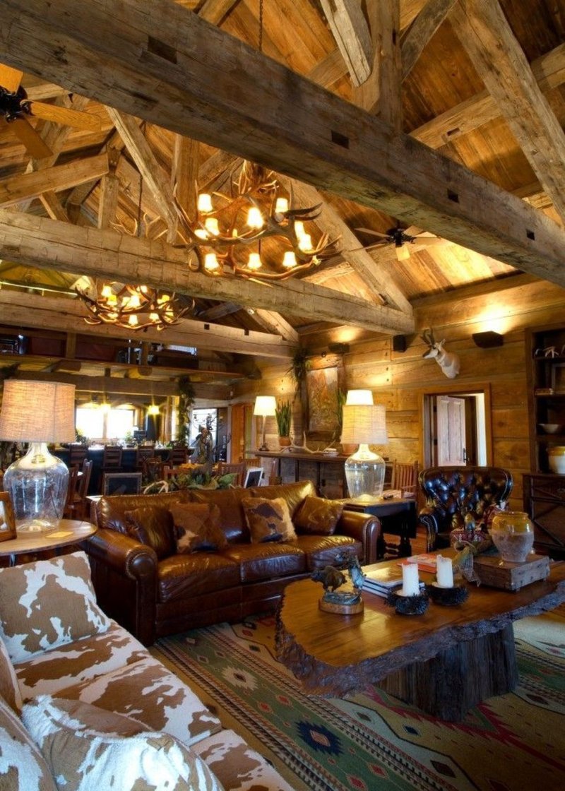 Chalet style interior