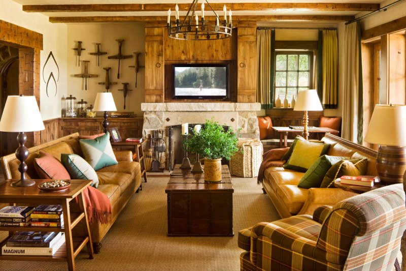 Country style in the interior