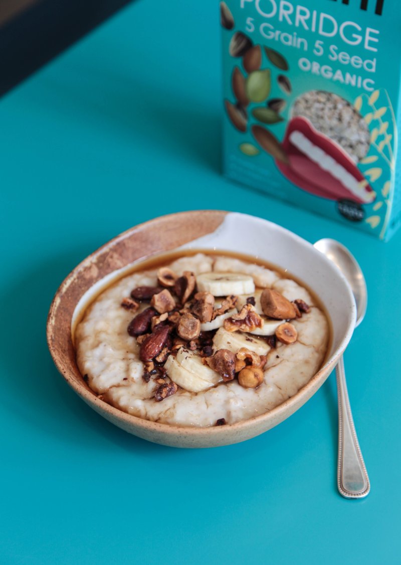 Oatmeal with banana