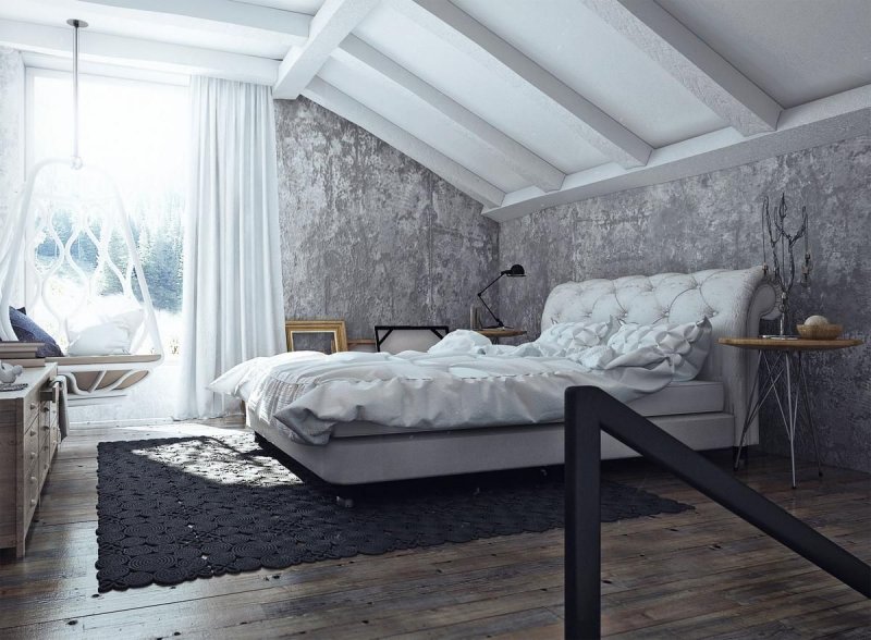 Loft style attic