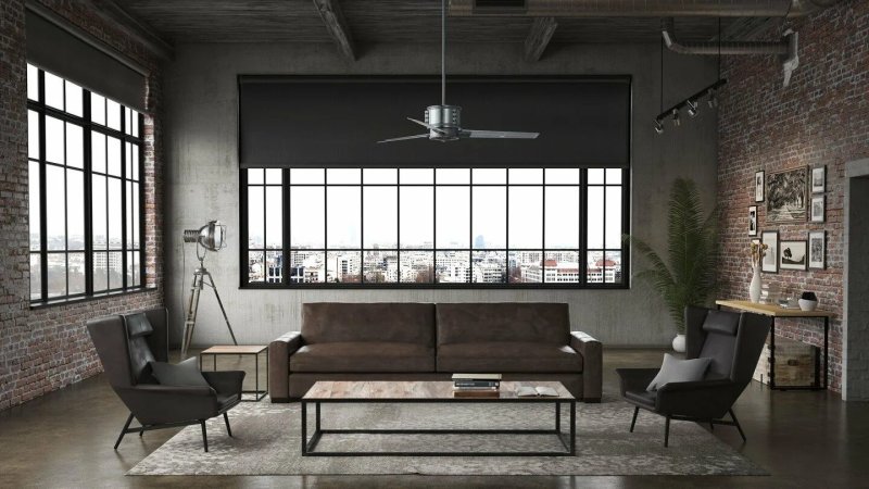 Loft style in the interior of the apartment