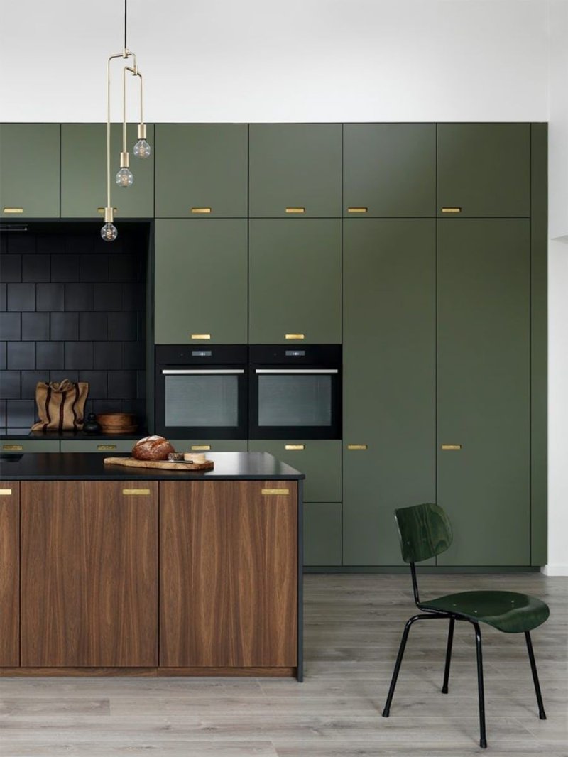 Emerald Ikea kitchen