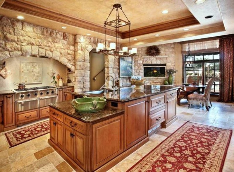 Tuscan -style kitchen