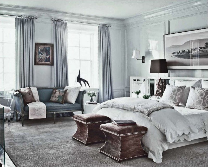 Neoclassic style bedrooms