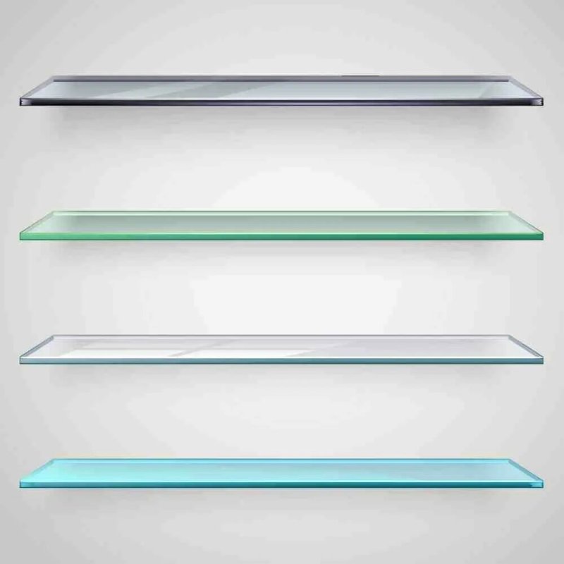 Glass shelf