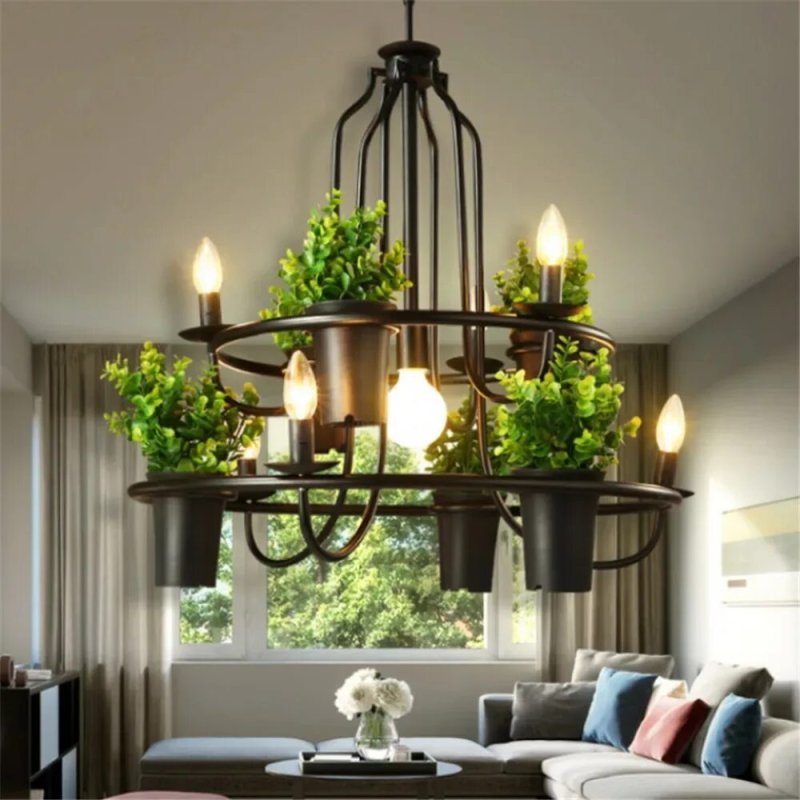 Landscaping of the chandelier