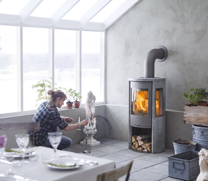 Bake fireplace CONTURA