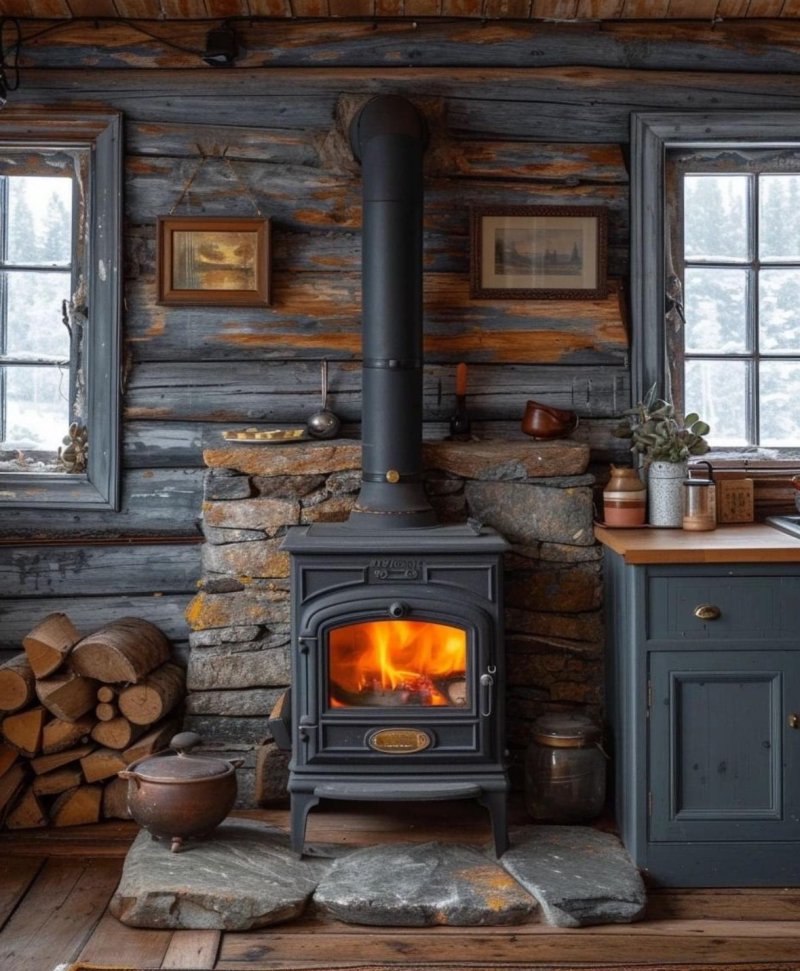 Fireplaces for a country house