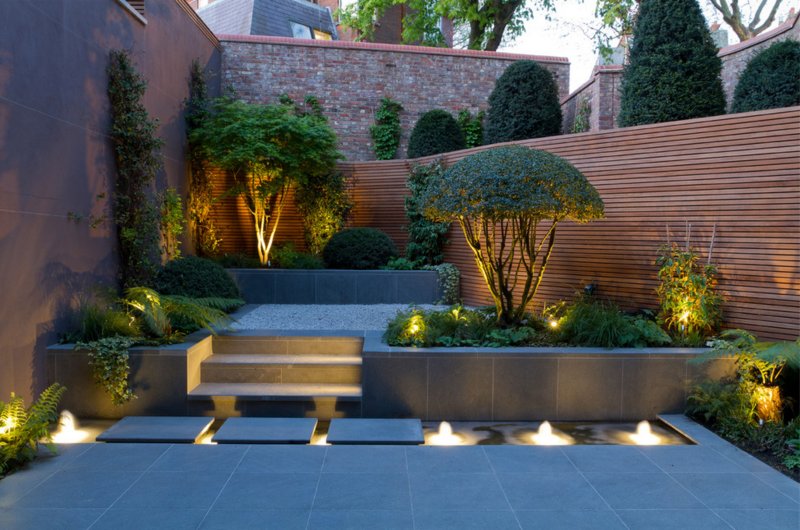 Modern landscape design