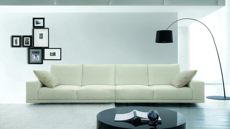 Living room sofa in modern style