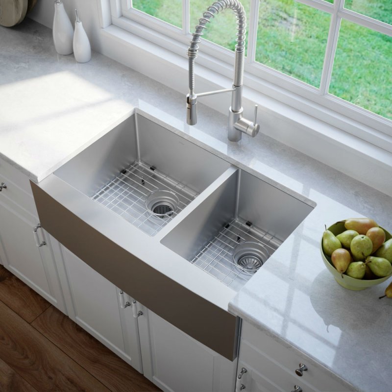 Farm sink for the kitchen