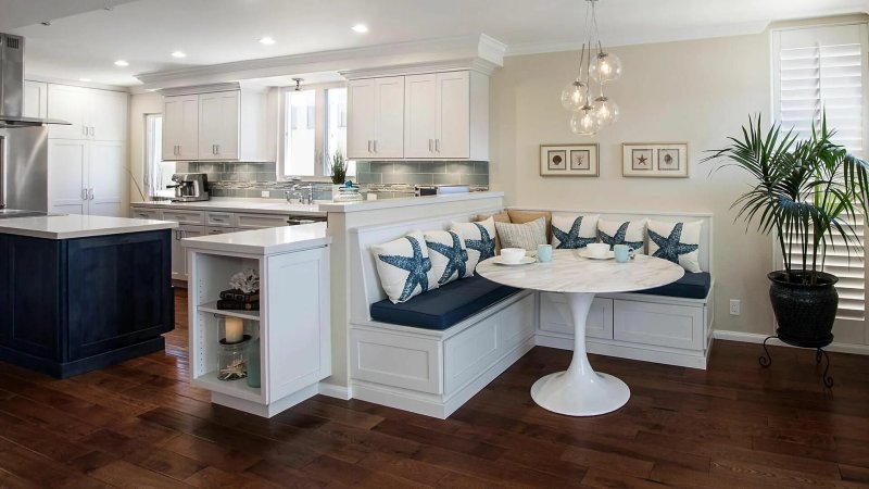 Kitchen corner in the interior