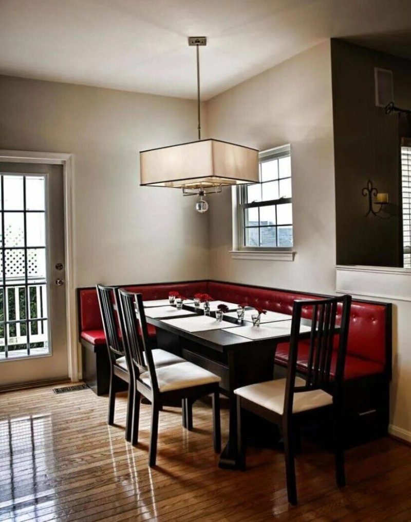 Kitchen corner in a modern interior