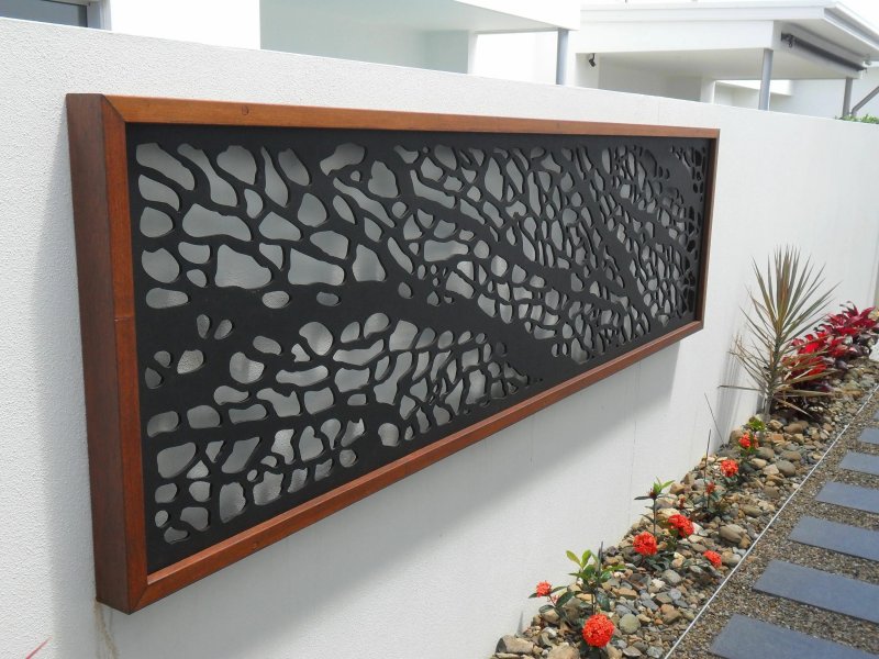 Metal decorative panels