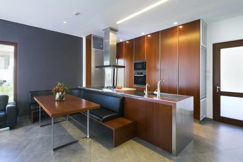 Kitchen design in a modern style