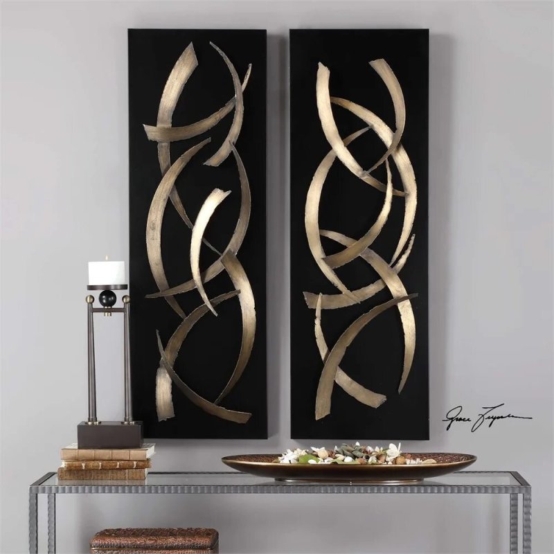 Metal decorative panel