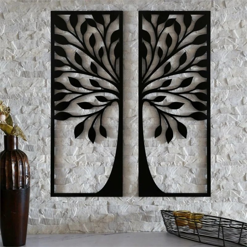 Panel wall tree