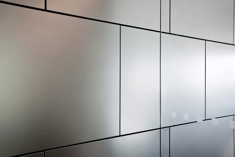 Metal panels for walls