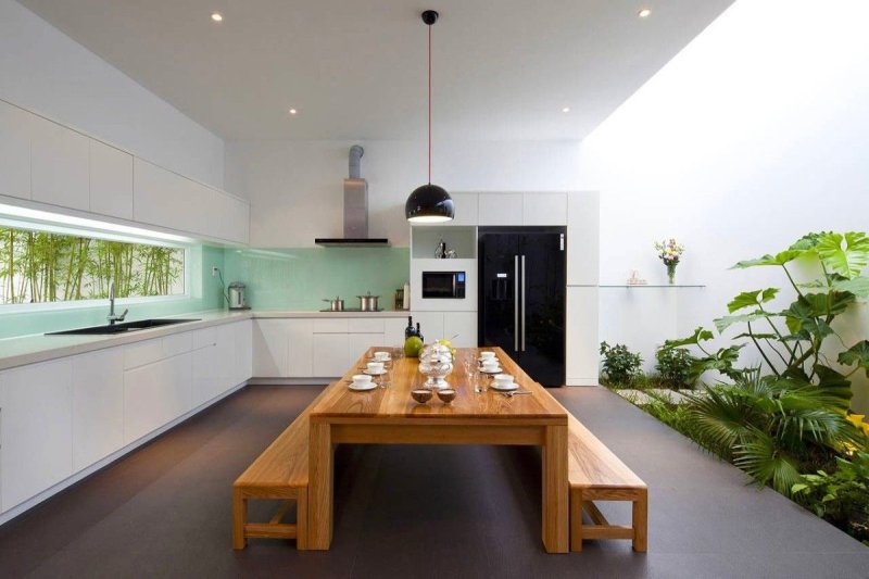 Kitchen in a modern style