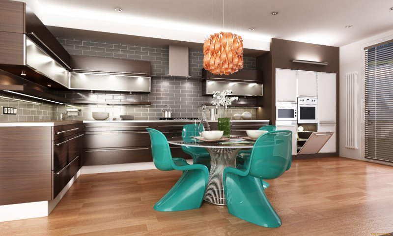 Kitchen design in a modern style