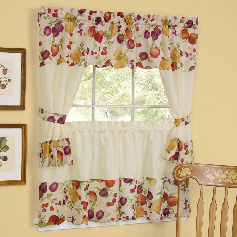 Curtain curtains for kitchen