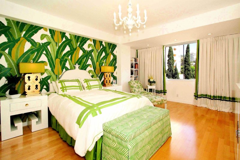 Tropical bedroom