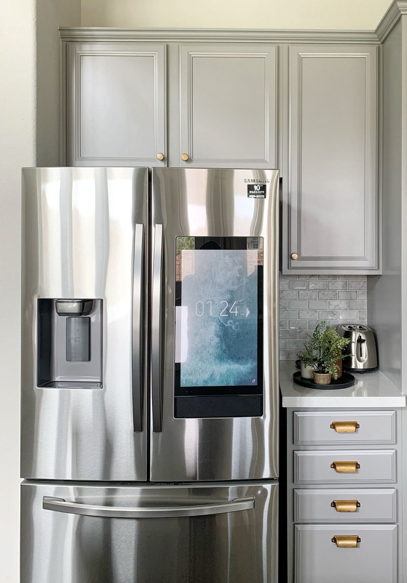 Refrigerator in the interior