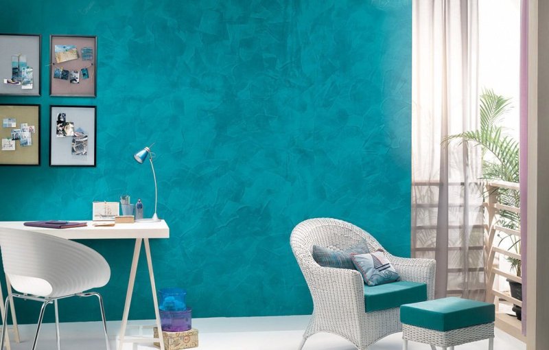 Venetian plaster Akvamarin